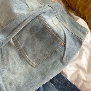 vintage free people denim flares sz 26